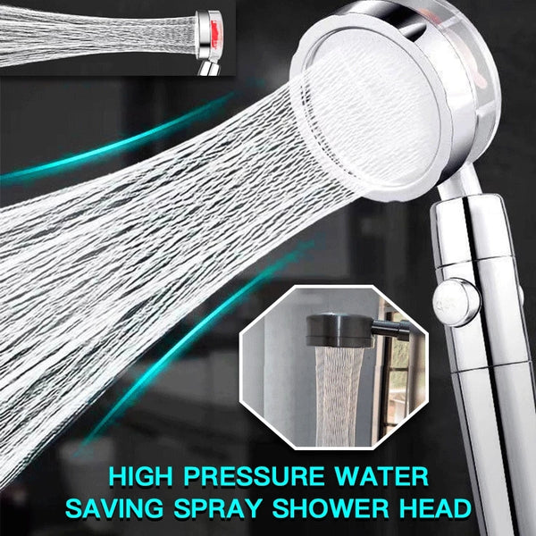 Filtered Handheld Shower Head Kit with Hose & 5 Replacement Filters