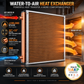 22" × 22" Water-to-Air Heat Exchanger – 190K BTU Hydronic HVAC Coil