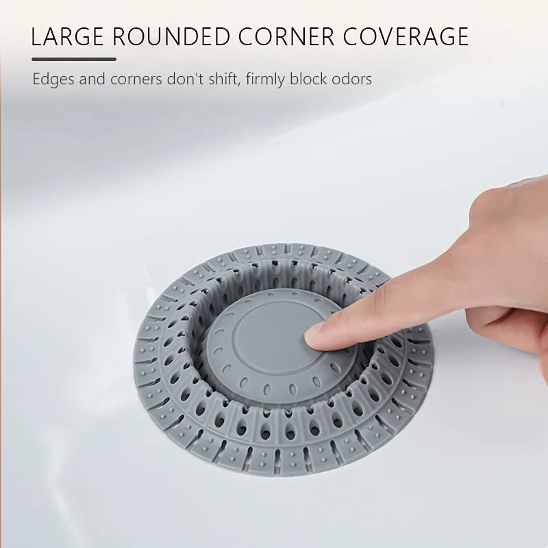 Silicone Shower Drain Hair Catcher