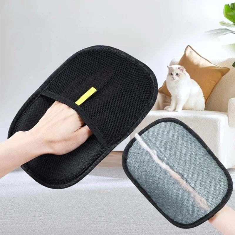 Washable Pet Grooming Hair-Removal Gloves