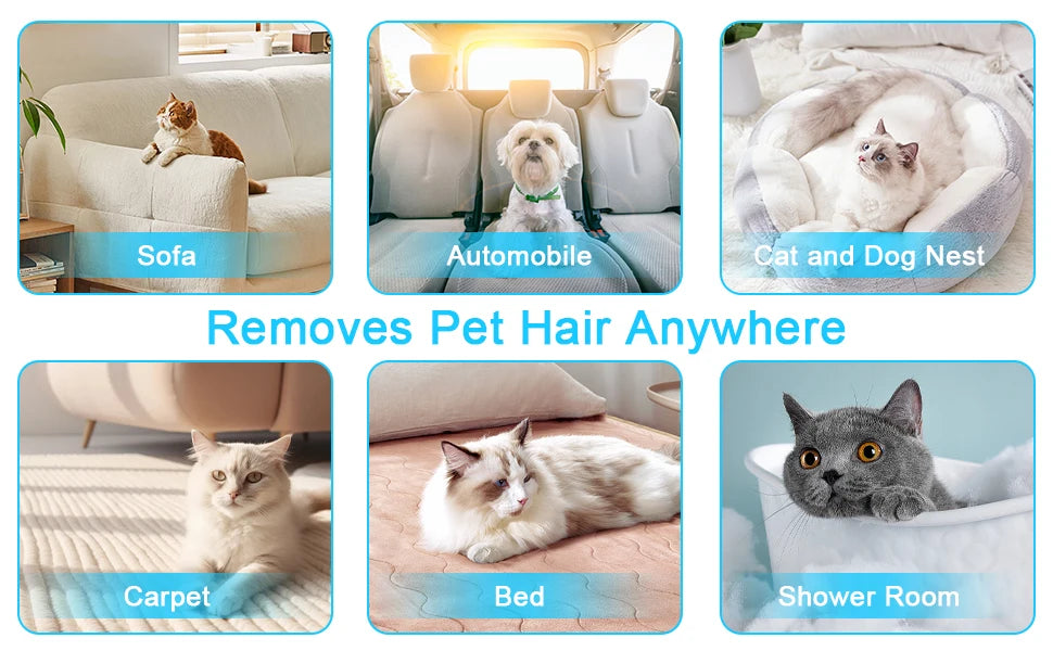 4-in-1 Reusable Pet Hair Remover