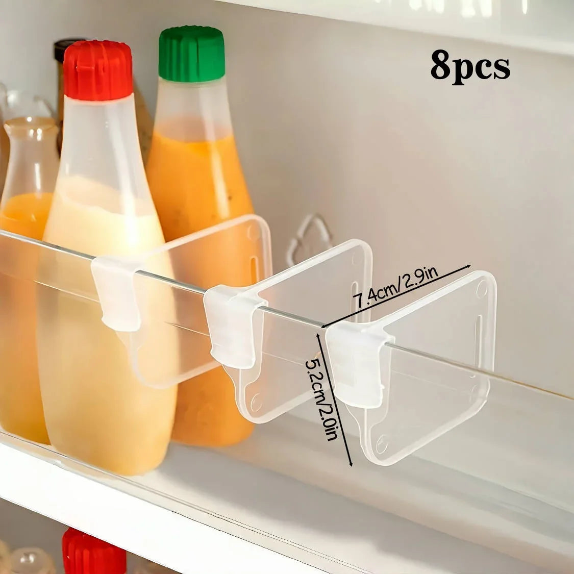 Adjustable Refrigerator Organizer Dividers