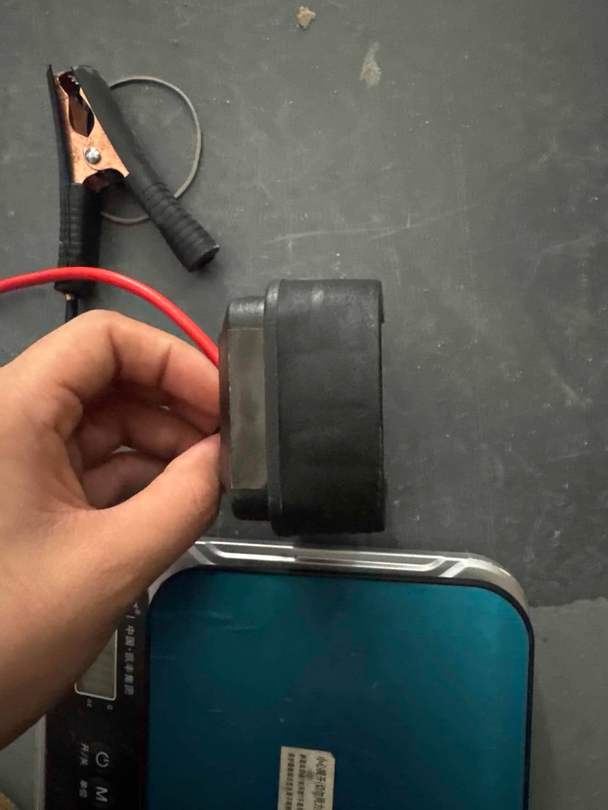 Battery-Powered Jump Starter Cable Adapter