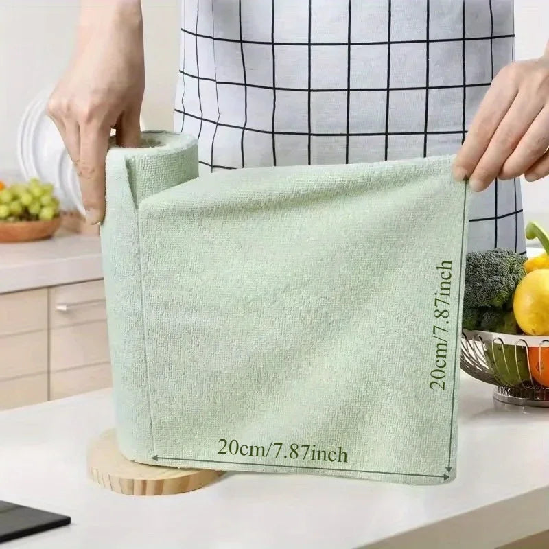 Reusable Microfiber Dishcloth Roll