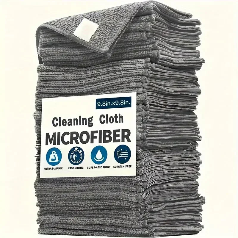 Reusable Microfiber Cleaning Towel Set