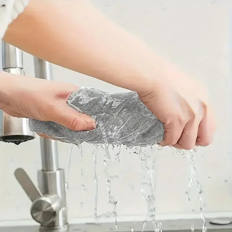 Reusable Microfiber Cleaning Towel Set