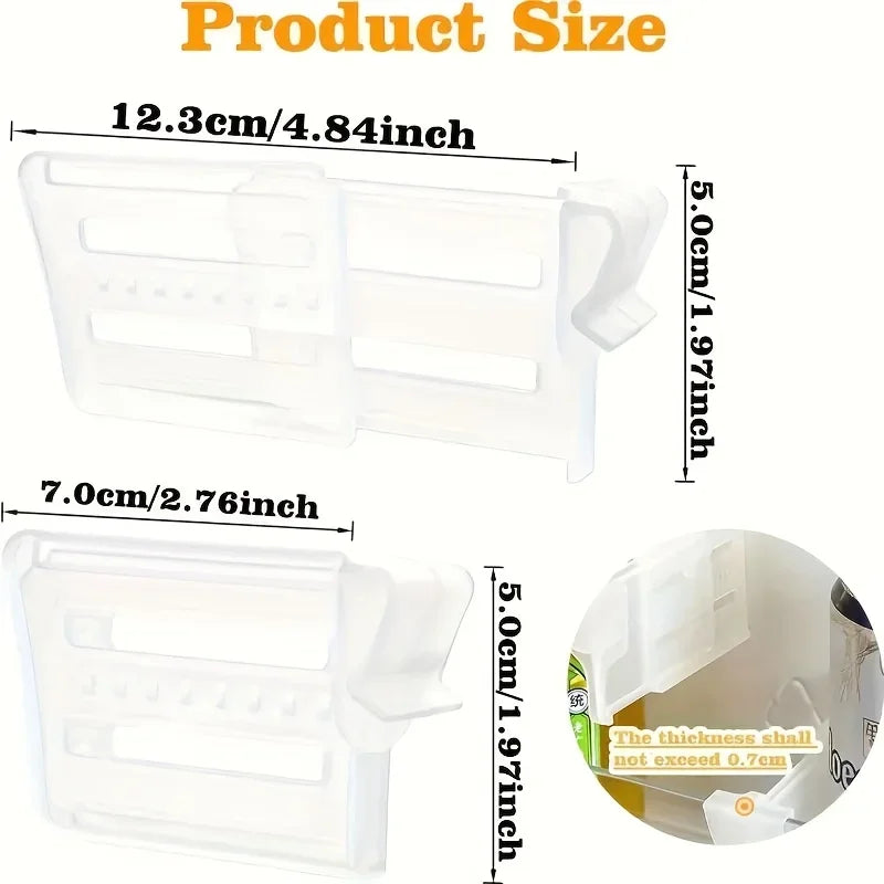 Adjustable Refrigerator Space Dividers