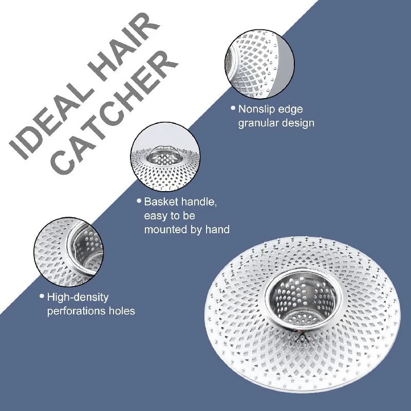 Detachable Shower Drain Hair Catcher