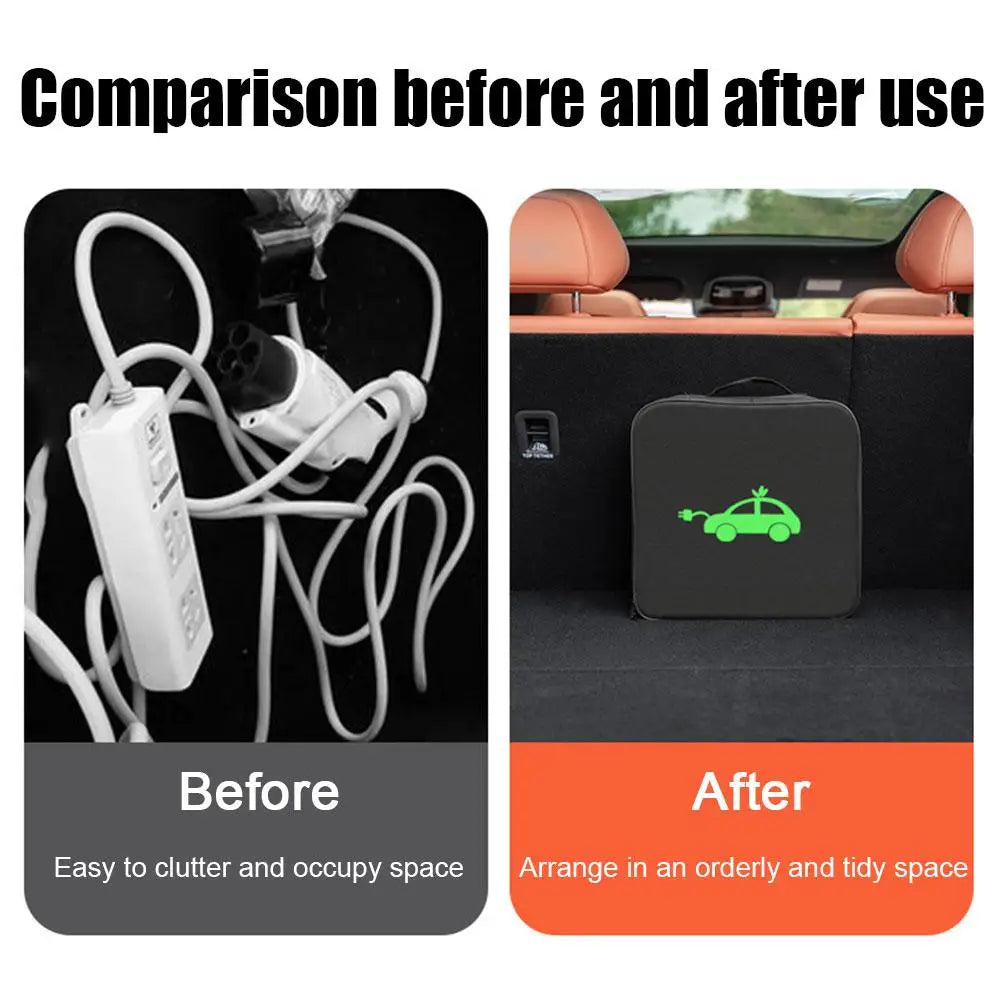 EV Charging Cable Organizer Bag