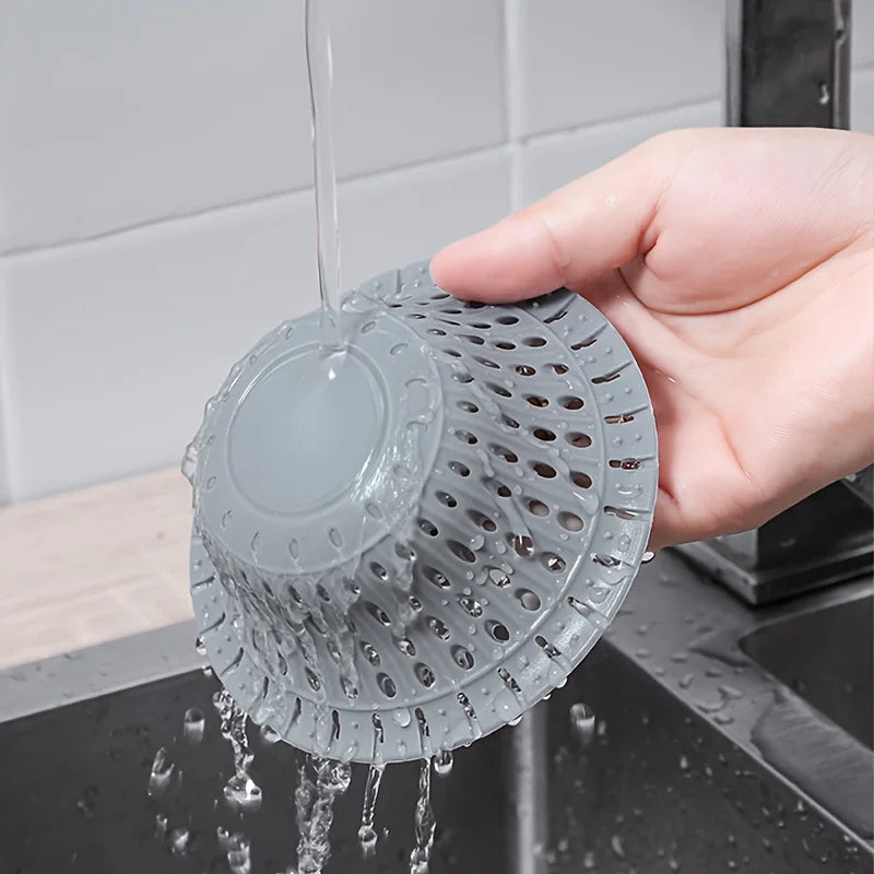 Silicone Shower Drain Hair Catcher