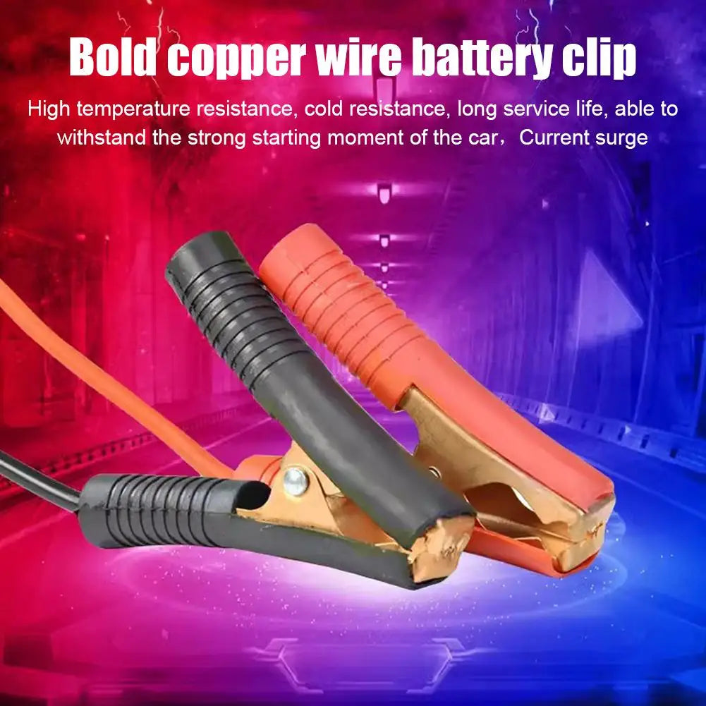 Battery-Powered Jump Starter Cable Adapter
