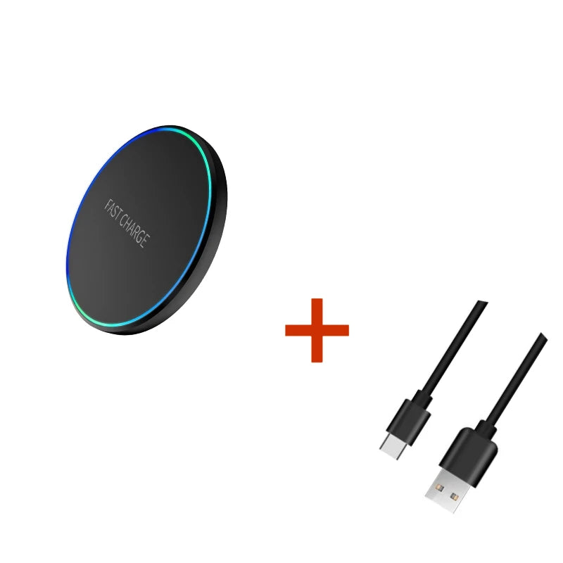 Wireless Charging Station for Phone, Watch & Earbuds