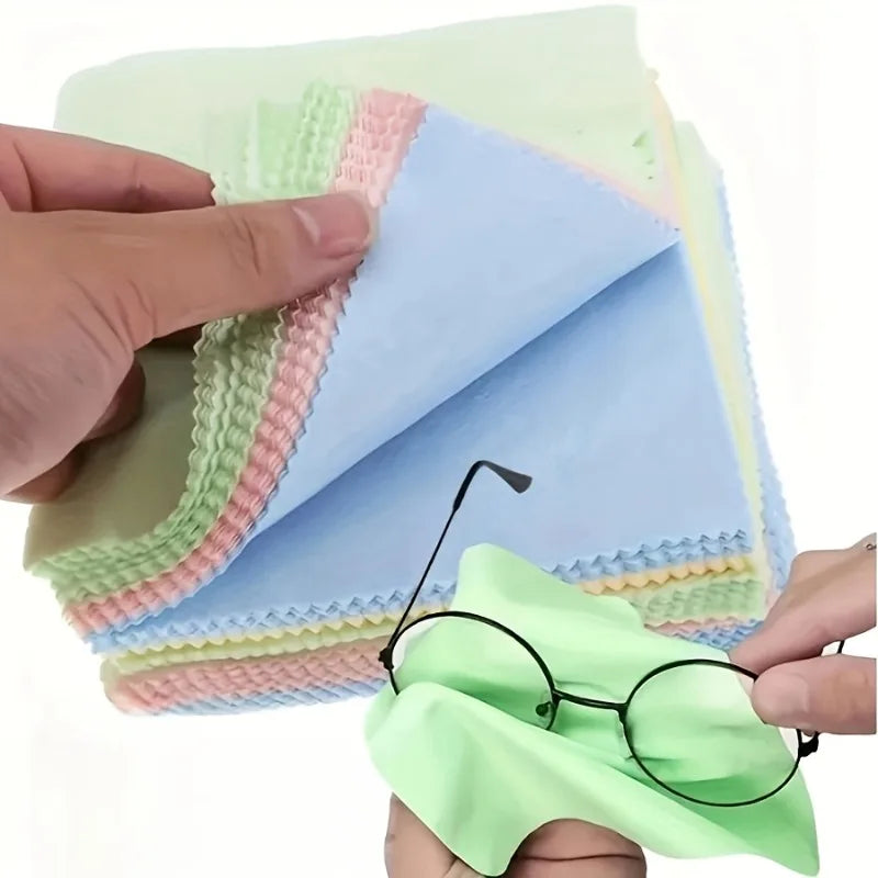 50-Piece Microfiber Lens & Screen Cloth Set
