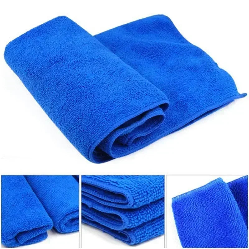 Lint-Free Microfiber Car Window Cloths