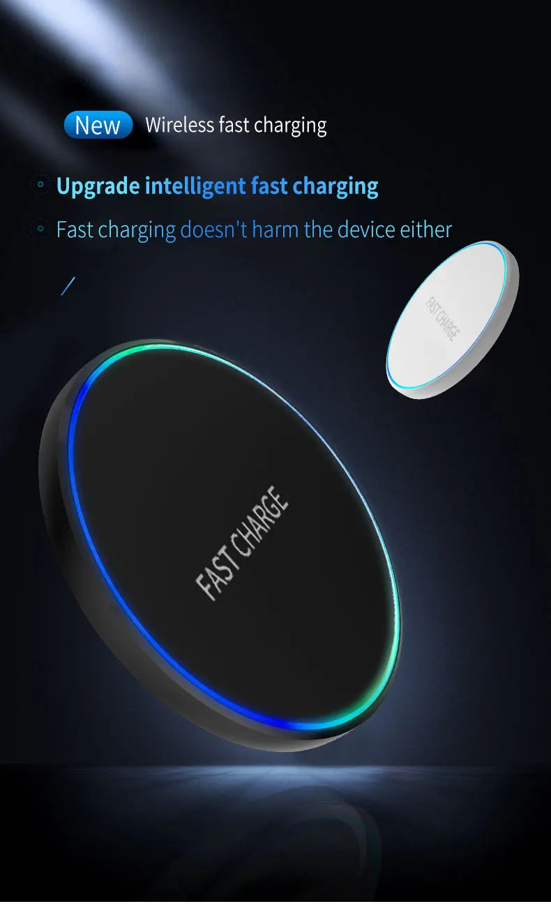 Wireless Charging Station for Phone, Watch & Earbuds