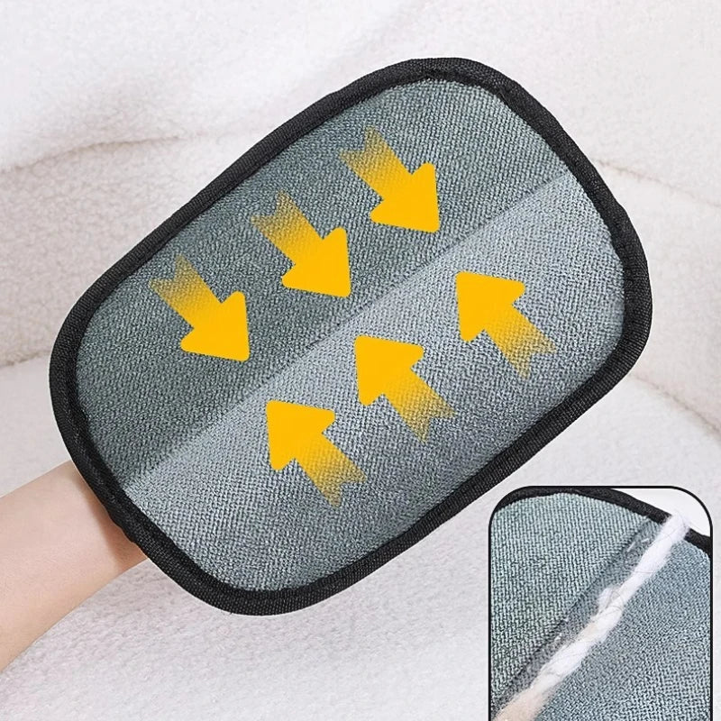 Washable Pet Grooming Hair-Removal Gloves