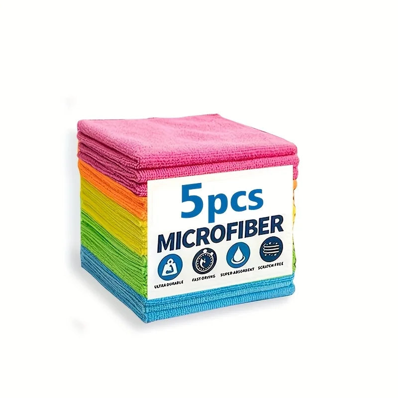 Multi-Surface Microfiber Cleaning Cloth Set