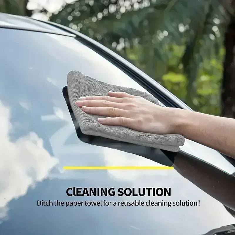 Reusable Microfiber Cleaning Towel Set