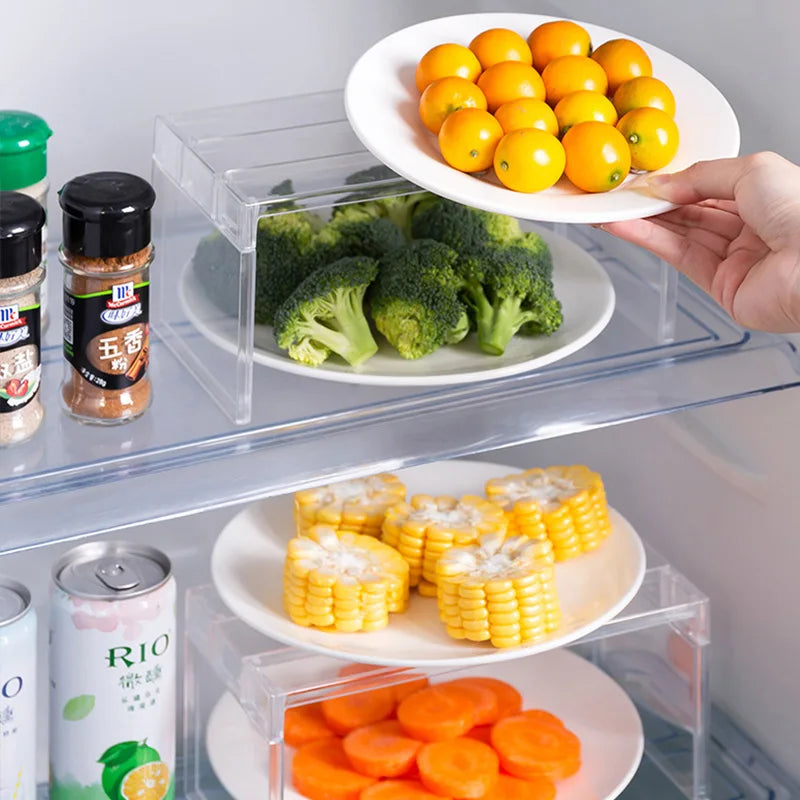 Stackable Refrigerator Shelf Organizer