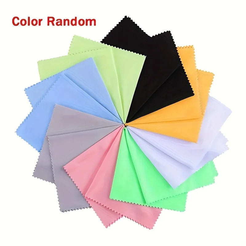 50-Piece Microfiber Lens & Screen Cloth Set
