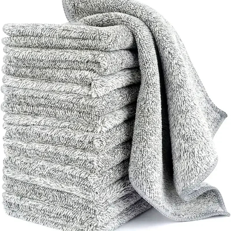 Reusable Microfiber Cleaning Towel Set