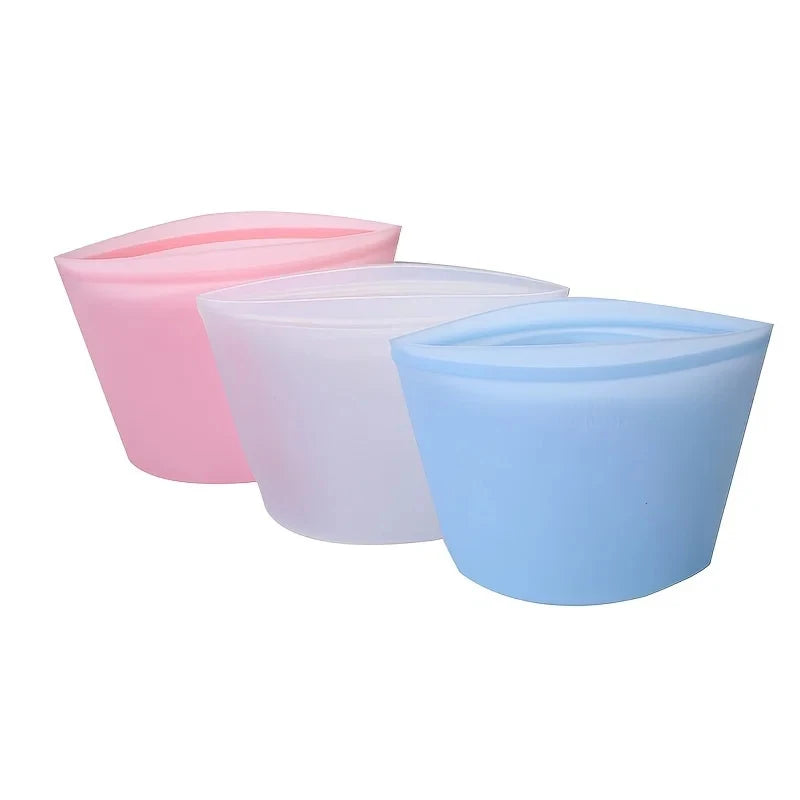 Reusable Silicone Food Storage Bags
