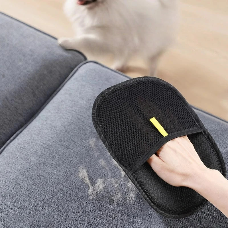 Washable Pet Grooming Hair-Removal Gloves