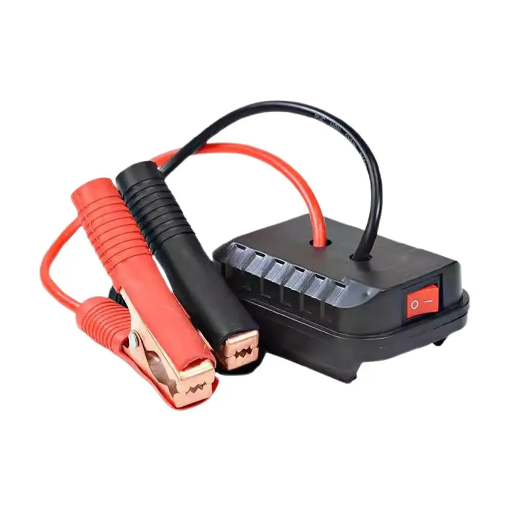 Battery-Powered Jump Starter Cable Adapter