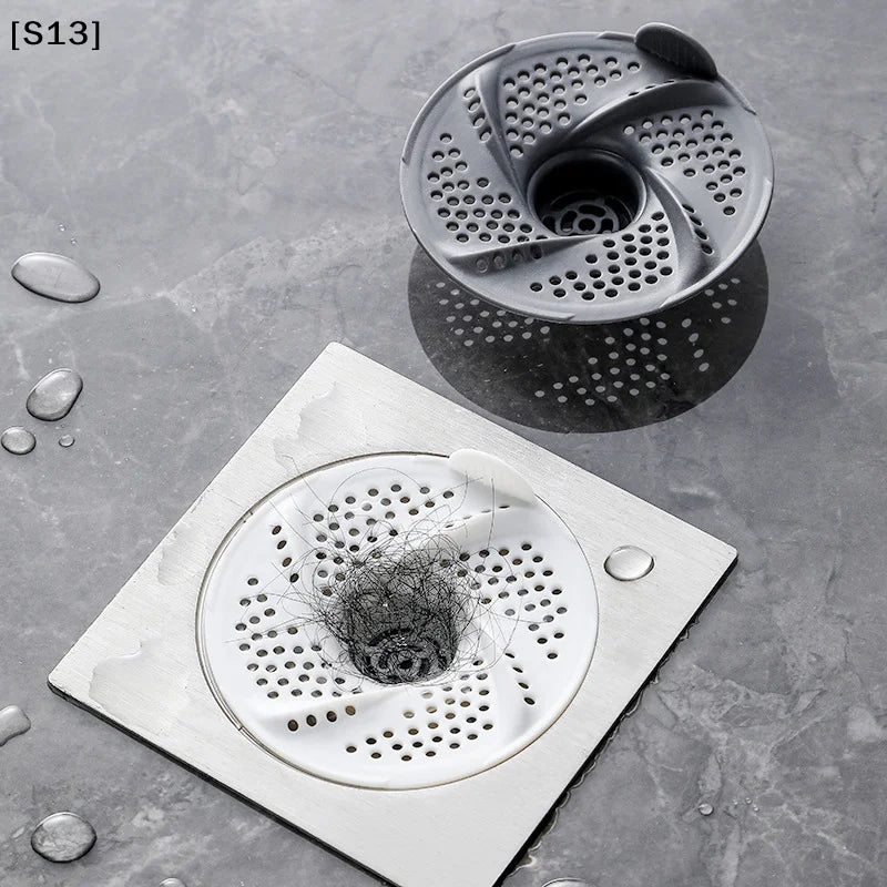 3-Piece Bathtub Drain Hair Catcher Set