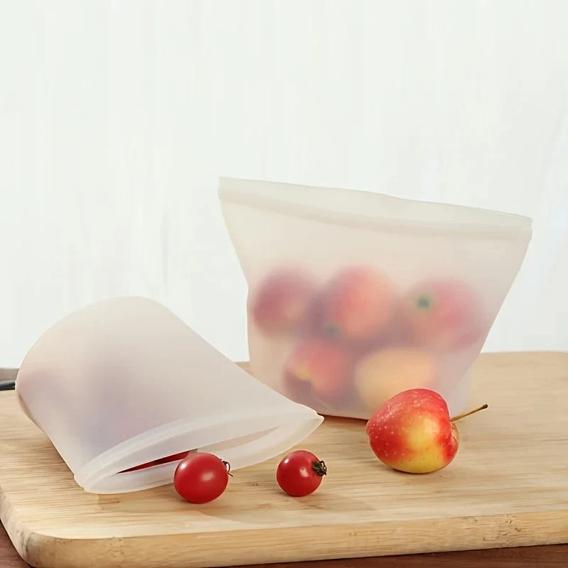 Reusable Silicone Food Storage Bags