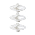 3-Piece Bathtub Drain Hair Catcher Set