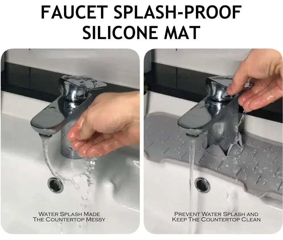 Silicone Faucet Splash Guard