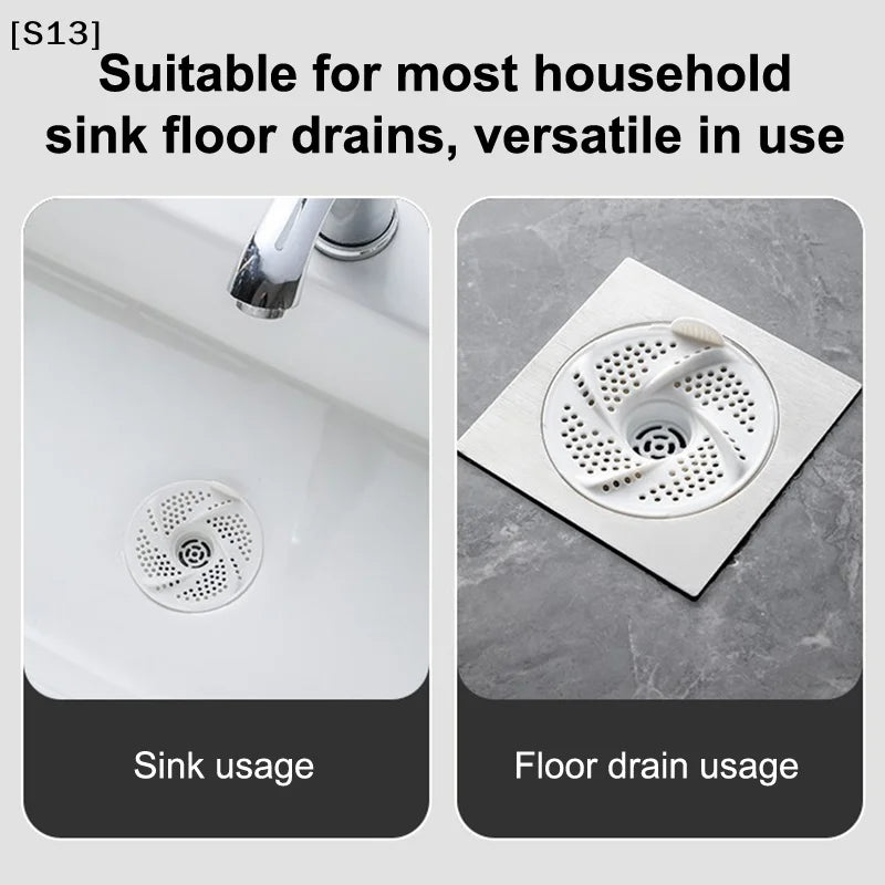 3-Piece Bathtub Drain Hair Catcher Set