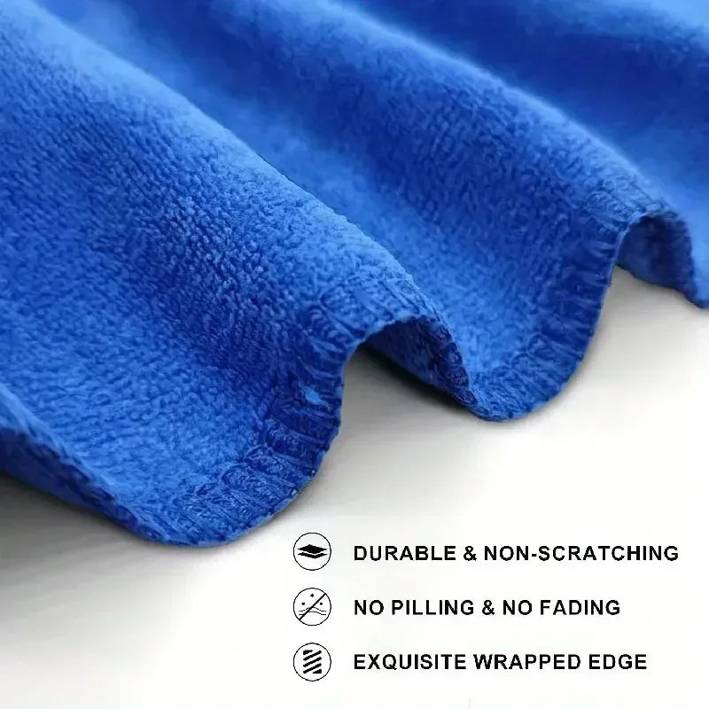 Lint-Free Microfiber Car Window Cloths