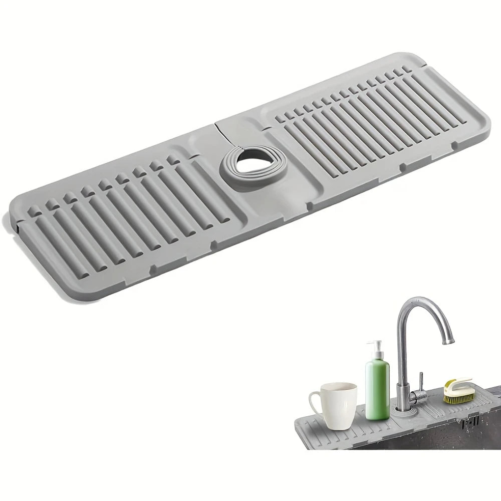 Quick-Dry Faucet Splash Guard Pad