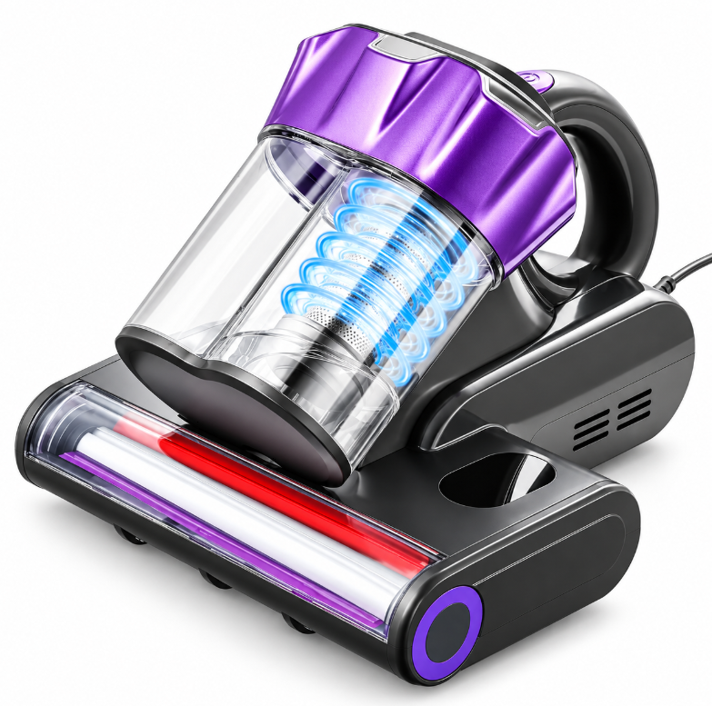 550W Mattress Vacuum Cleaner 18KPa HEPA Heated Bed & Sofa Cleaner