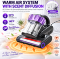 550W Mattress Vacuum Cleaner 18KPa HEPA Heated Bed & Sofa Cleaner