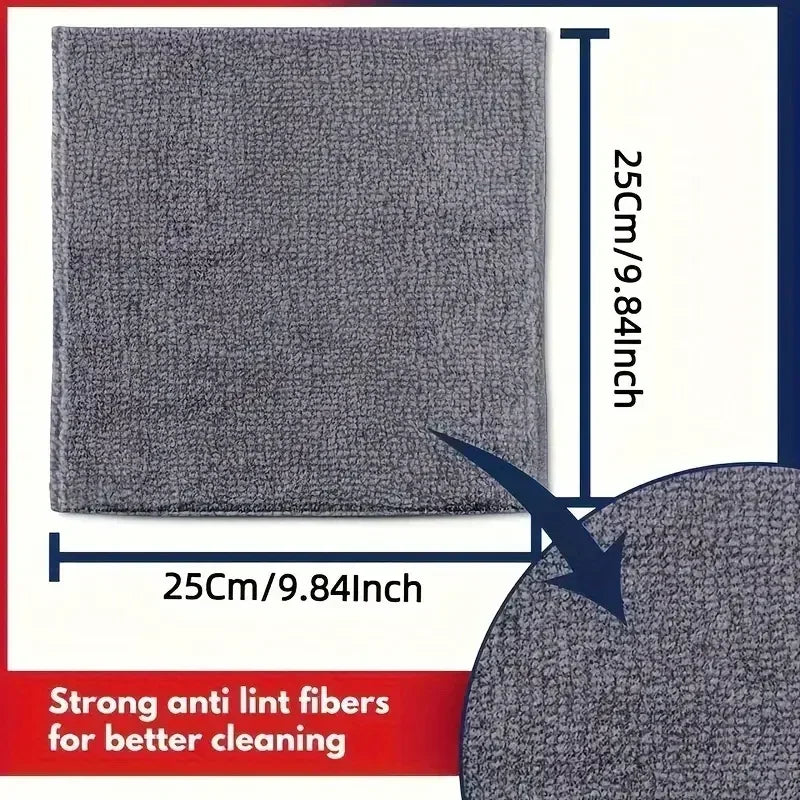 Reusable Microfiber Cleaning Towel Set