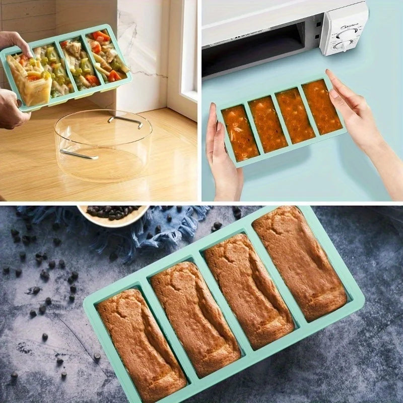 Silicone Freezer Tray with Lid