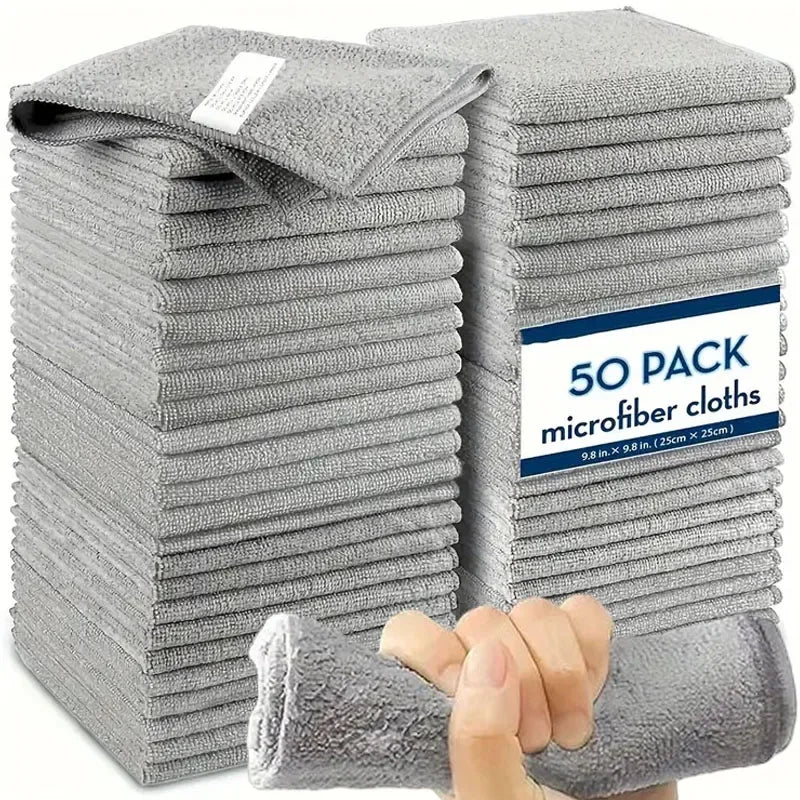 Reusable Microfiber Cleaning Towel Set