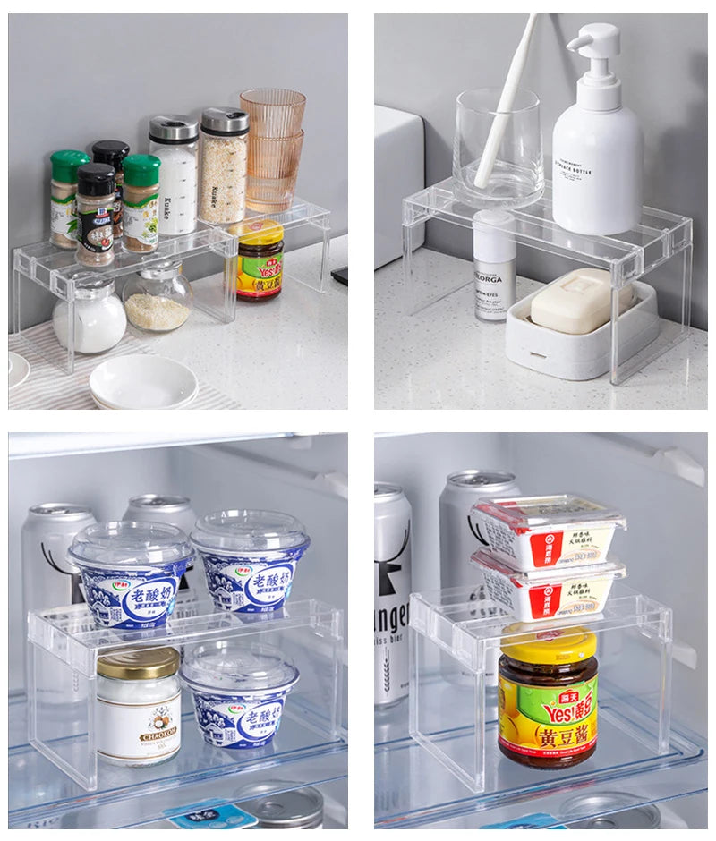Stackable Refrigerator Shelf Organizer