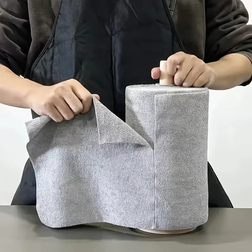 Reusable Microfiber Dishcloth Roll