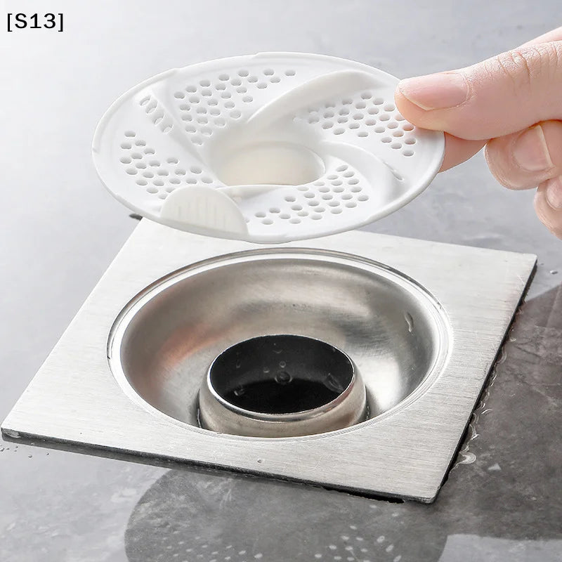 3-Piece Bathtub Drain Hair Catcher Set