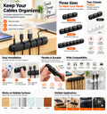 Flexible Cable Organizer Clips